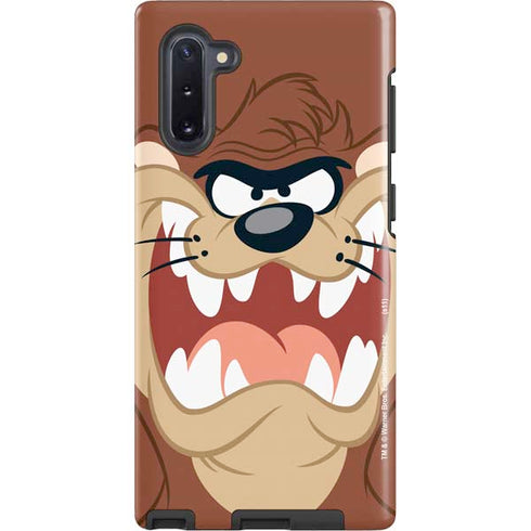 Looney Tunes Tasmanian Devil Up Close Galaxy Cases